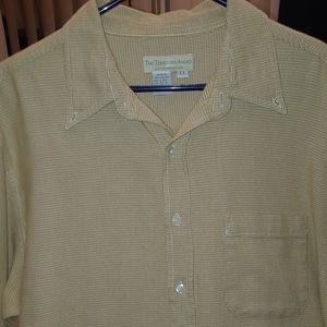 Territory Ahead Men' Button Down shirt size L Tall